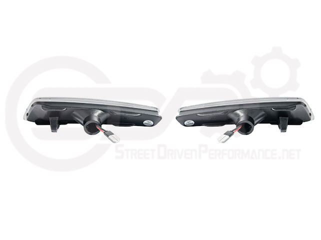 2008-2009 Pontiac G8 | Front Clear / Amber / or Smoke Lens Amber Light LED Side Markers Pair