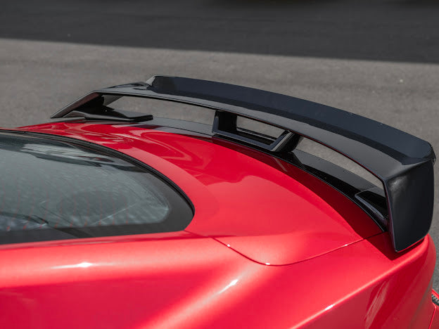 2024-Up Ford Mustang S650 | GT Style Rear Trunk Wing Wickerbill Spoiler