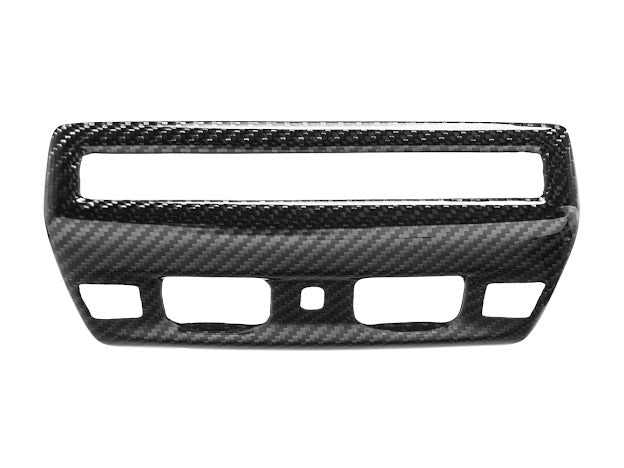 2020+ CHEVROLET CORVETTE C8 CARBON FIBER ROOF READING LIGHT CONTROL PANEL TRIM COVER