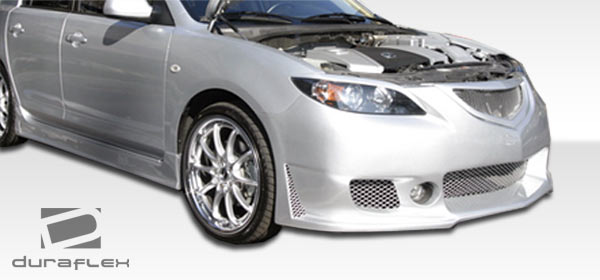 2004-2009 Mazda 3 4DR Duraflex B-2 Front Bumper Cover - 1 Piece
