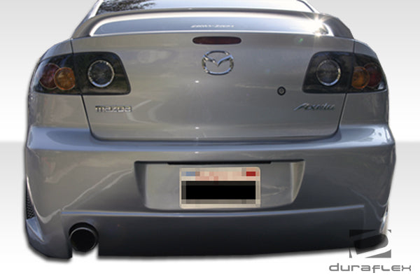 2004-2009 Mazda 3 4DR Duraflex B-2 Rear Bumper Cover - 1 Piece