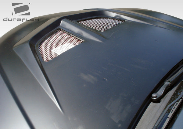 2004-2009 Mazda 3 4DR Duraflex Evo Hood - 1 Piece