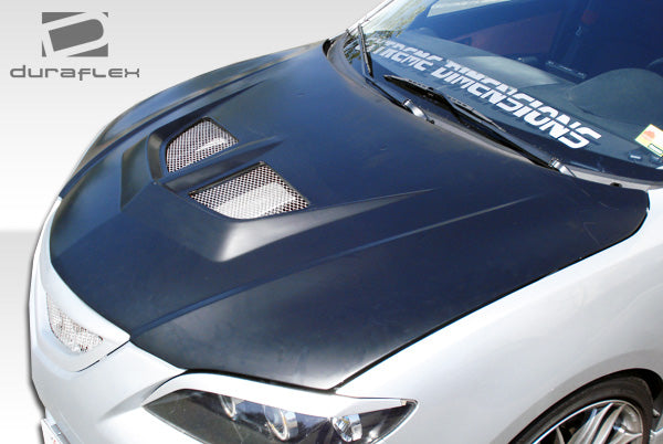 2004-2009 Mazda 3 4DR Duraflex Evo Hood - 1 Piece
