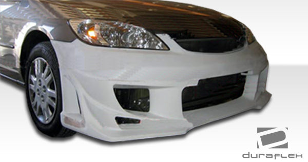 2004-2005 Honda Civic 2dr / 4DR Duraflex Bomber Front Bumper Cover - 1 Piece