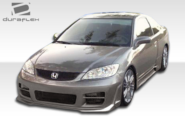 2004-2005 Honda Civic Duraflex R34 Front Bumper Cover - 1 Piece