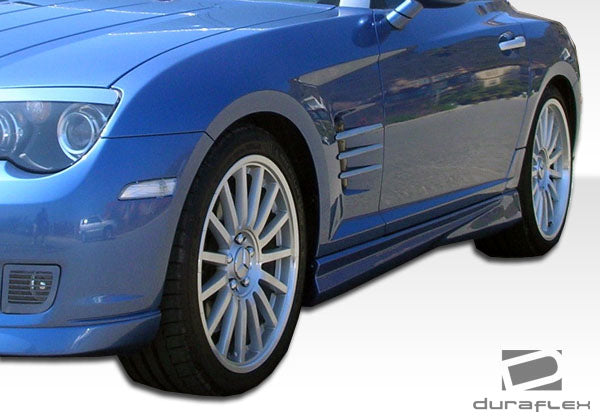 2004-2008 Chrysler Crossfire Duraflex AMG Look Side Skirts Rocker Panels - 2 Piece