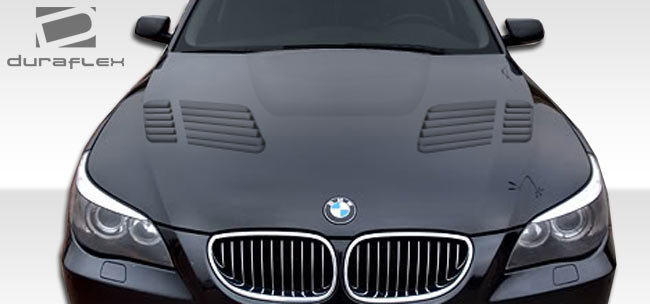 2004-2010 BMW 5 Series E60 4DR Duraflex GTR Look Hood - 1 Piece