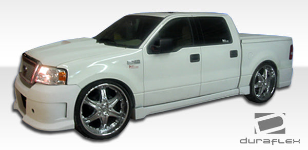 2004-2008 Ford F-150 4DR Duraflex Platinum Side Skirts Rocker Panels - 4 Piece