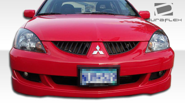 2004-2007 Mitsubishi Lancer Duraflex Rally Front Lip Under Spoiler Air Dam - 1 Piece