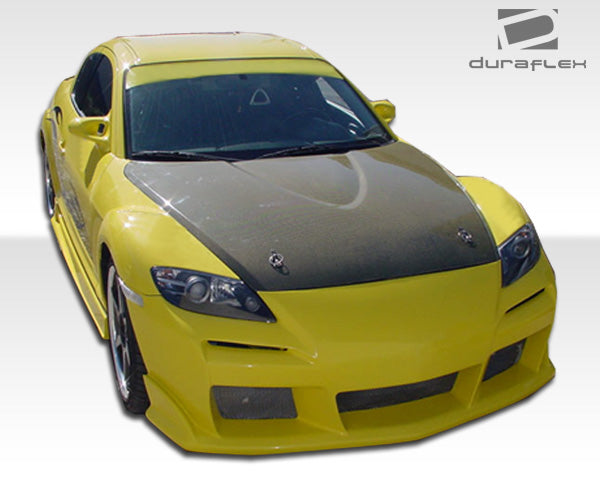 2004-2008 Mazda RX-8 Duraflex Raven Front Bumper Cover - 1 Piece