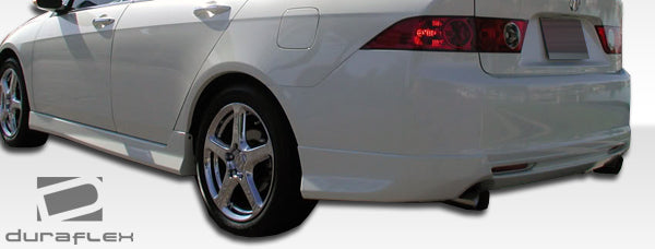 2004-2005 Acura TSX Duraflex J-Spec Rear Lip Under Spoiler Air Dam - 1 Piece