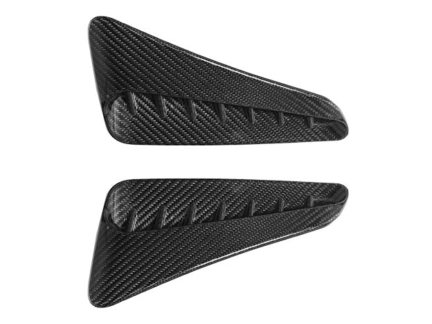 2023-UP TOYOTA GR COROLLA | FACTORY STYLE CARBON FIBER SIDE DOOR FENDER VENT TRIM REPLACEMENT (PAIR)