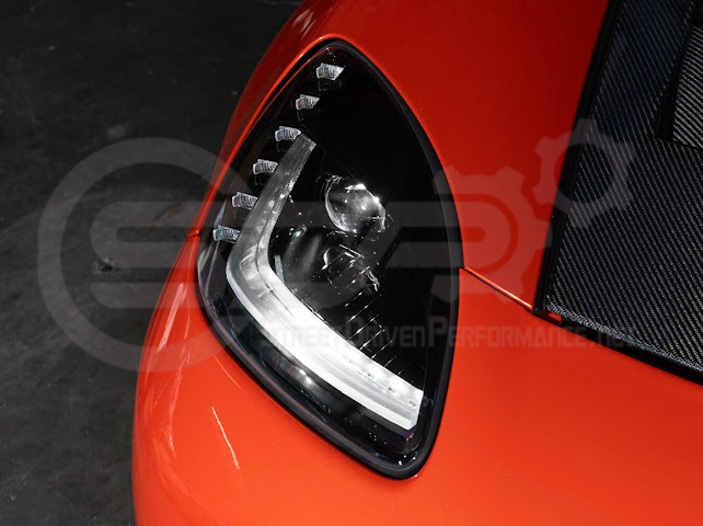 2005-2013 CHEVROLET CORVETTE C6 | C7 STYLE PROJECTOR LED SEQUENTIAL SIGNAL TURN HEADLIGHTS (PAIR)