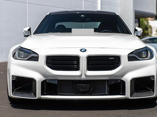 2023-Up BMW G87 M2 | M-Performance Style Carbon Fiber Front Side Duct Vents Replacement (Pair)