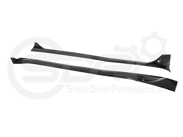 2025-UP TESLA MODEL Y | SDP TRACK STYLE SIDE SKIRTS ROCKER PANEL GROUND EFFECTS PAIR