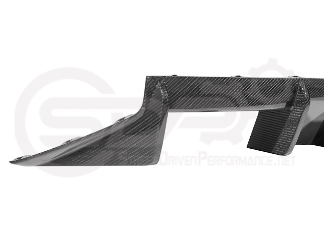 2023-UP BMW G87 M2 | M-SPORT PERFORMANCE V2 STYLE CARBON FIBER REAR BUMPER DIFFUSER