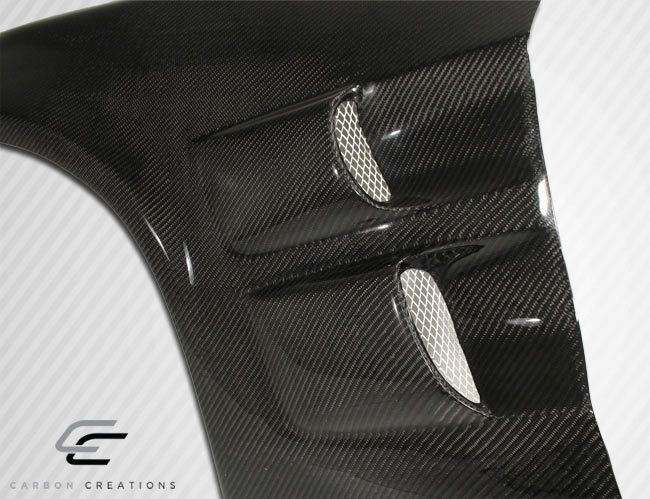 2005-2013 Chevrolet Corvette C6 Carbon Creations ZR Edition Front Fenders - 2 Piece