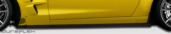 2005-2013 Chevrolet Corvette C6 Duraflex ZR Edition Side Skirts Rocker Panels - 2 Piece