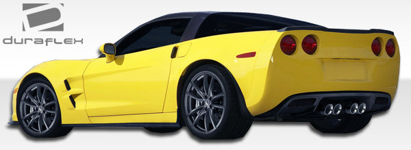 2005-2013 Chevrolet Corvette C6 Duraflex ZR Edition Side Skirts Rocker Panels - 2 Piece