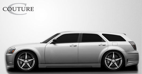 2005-2010 Dodge Magnum Chrysler 300 300C Couture Polyurethane Luxe Side Skirts Rocker Panels - 2 Piece
