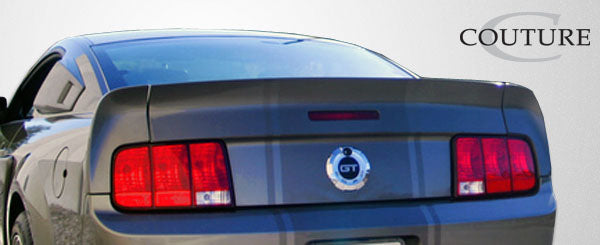 2005-2009 Ford Mustang Couture Polyurethane CVX Wing Trunk Lid Spoiler - 3 Piece