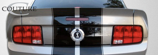 2005-2009 Ford Mustang Couture Polyurethane CVX Wing Trunk Lid Spoiler - 3 Piece