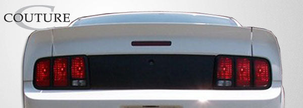 2005-2009 Ford Mustang Couture Polyurethane CVX Wing Trunk Lid Spoiler - 3 Piece