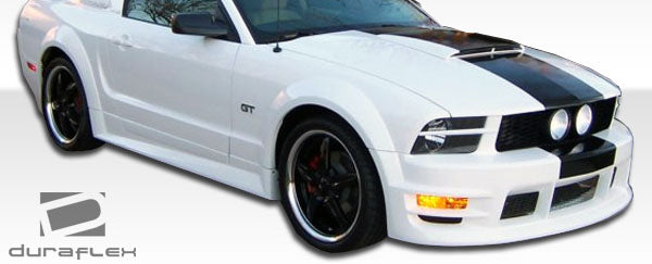 2005-2014 Ford Mustang Duraflex GT500 Wide Body Side Skirts Rocker Panels - 2 Piece