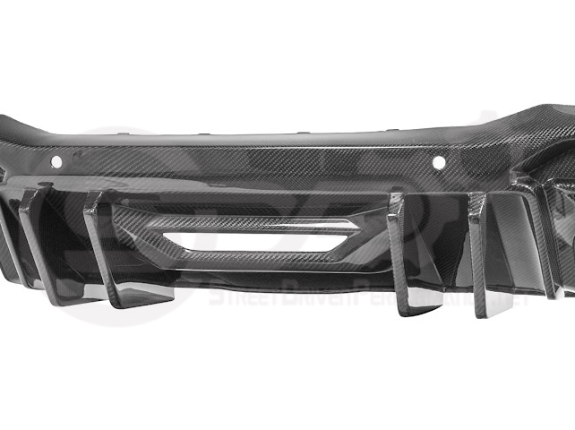 2024+ FORD MUSTANG S650 |  VERSION 2 PACKAGE REAR BUMPER DIFFUSER