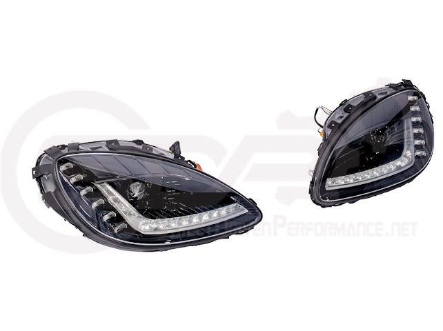 2005-2013 CHEVROLET CORVETTE C6 | C7 STYLE PROJECTOR LED SEQUENTIAL SIGNAL TURN HEADLIGHTS (PAIR)