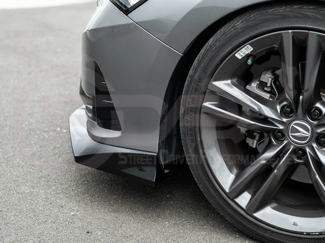 2023-Up Acura Integra DE4 | Performance Front Bumper Splitter Lip Ground Effects