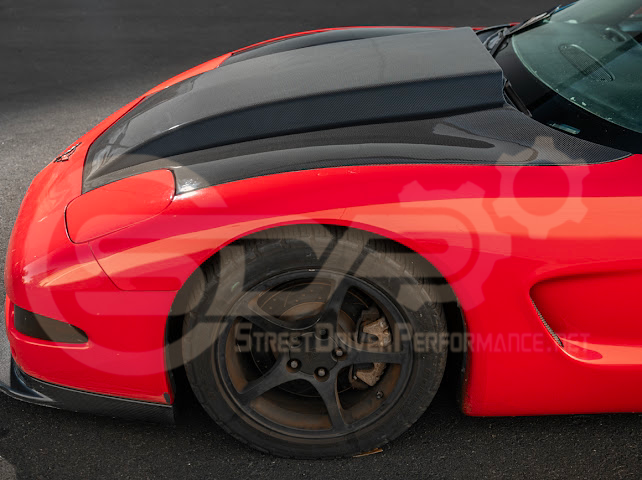 1997-2004 CHEVROLET CORVETTE C5 CARBON FIBER FRONT COWL HOOD