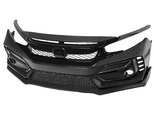 2016-2021 HONDA CIVIC | JDM TYPE-R CONVERSION PACKAGE FRONT BUMPER KIT