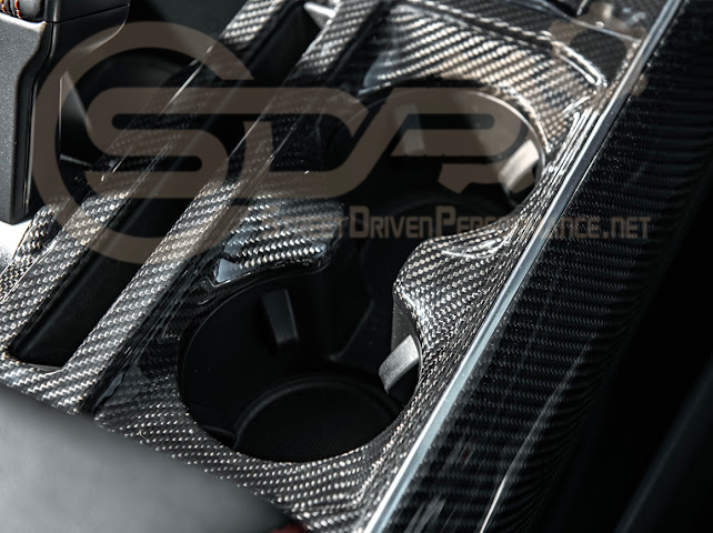 2021-UP FORD F-150 | FACTORY STYLE CARBON FIBER CENTER CONTROL GEAR SHIFT PANEL COVER