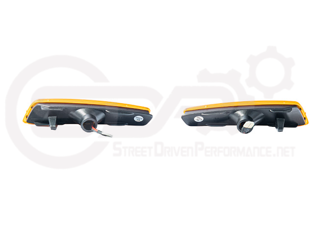 2008-2009 Pontiac G8 | Front Clear / Amber / or Smoke Lens Amber Light LED Side Markers Pair