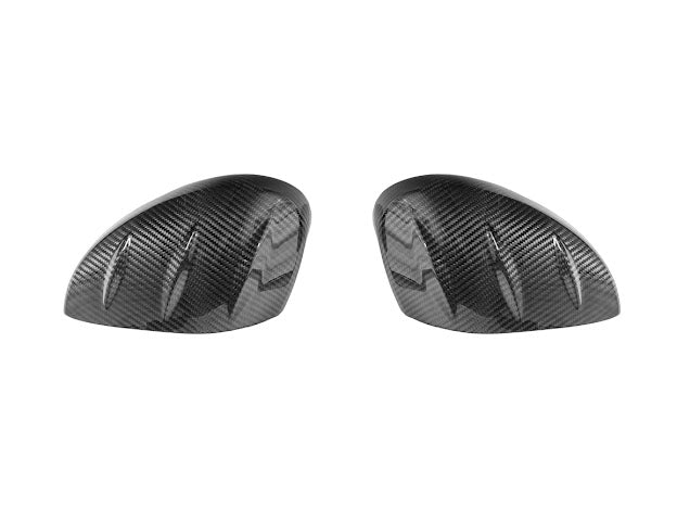 2023+ Acura Integra & 2022+ Honda Civic | JDM Mugen Style CARBON FIBER Side Mirror Covers Cap Replacement Clip-On (Pair)