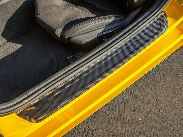 2020-Up Toyota GR Supra A90 A91 |JDM Factory Style CARBON FIBER Side Door Sill Plate Cover (Pair)