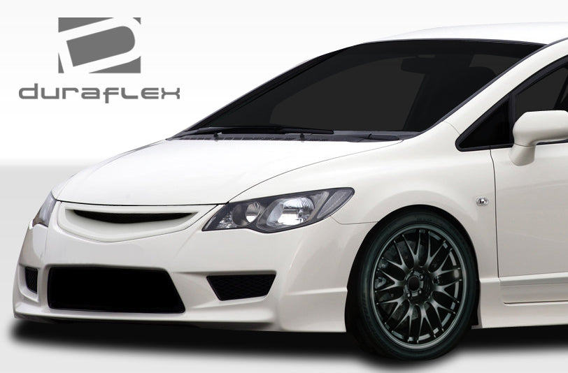 2006-2011 Honda Civic 4DR Duraflex JDM Type R Conversion Kit - 10 Piece