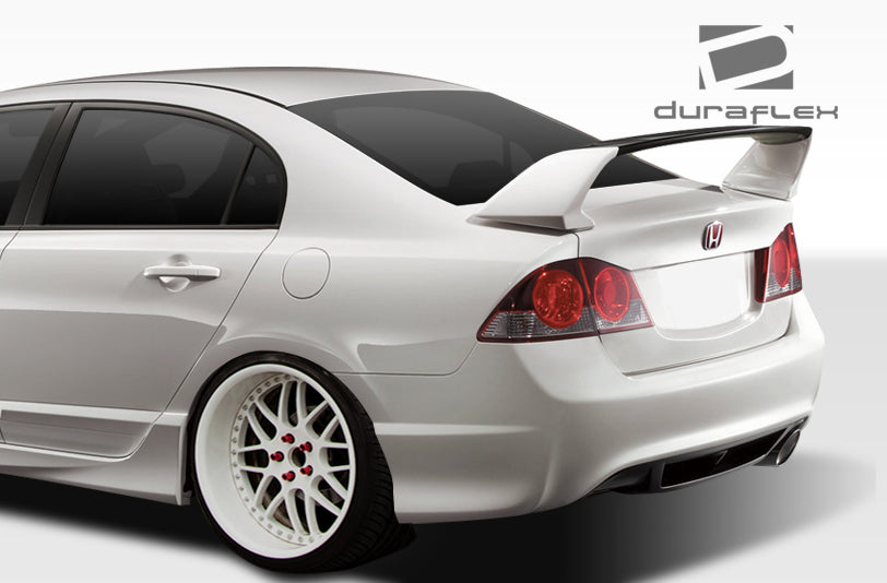 2006-2011 Honda Civic 4DR Duraflex Type R Rear End Conversion Kit - 3 Piece