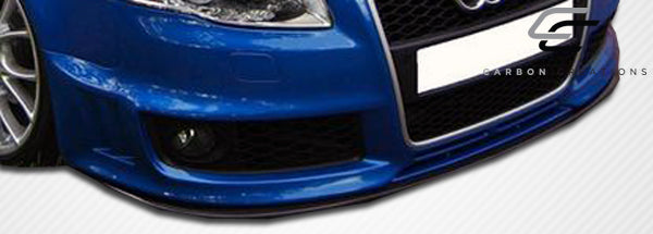 2006-2008 Audi A4 B7 Carbon Creations DTM Look Front Under Spoiler Air Dam Lip Splitter - 1 Piece