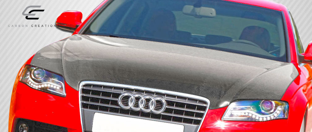 2006-2008 Audi A4 S4 B7 Carbon Creations OEM Look Hood - 1 Piece