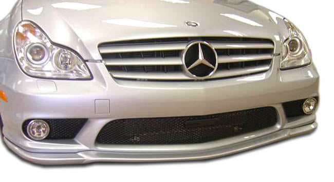 2006-2008 Mercedes CLS55 C219 W219 Duraflex CR-S Front Under Spoiler Air Dam Lip Splitter - 1 Piece (will only fit AMG spo...