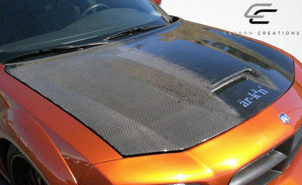 2006-2010 Dodge Charger Carbon Creations SRT Look Hood - 1 Piece