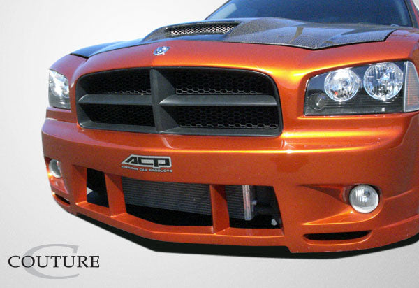2006-2010 Dodge Charger Couture Polyurethane Luxe Wide Body Front Bumper Cover - 1 Piece