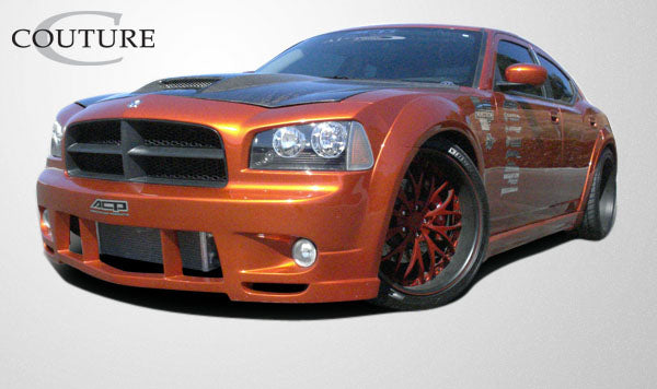 2005-2010 Dodge Magnum Chrysler 300 300C Couture Polyurethane Luxe Side Skirts Rocker Panels - 2 Piece