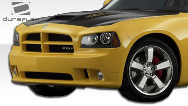 2006-2010 Dodge Charger Duraflex SRT Look Front Bumper Cover - 1 Piece