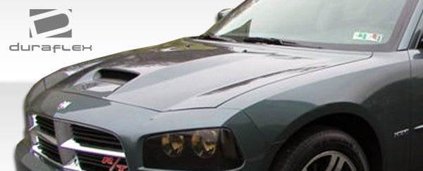 2006-2010 Dodge Charger Duraflex SRT Look Hood - 1 Piece