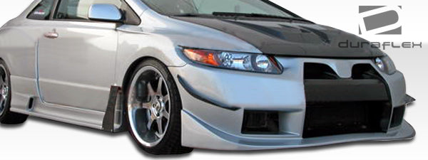 2004-2009 Mazda 3 Duraflex B-2 Side Skirts Rocker Panels - 2 Piece