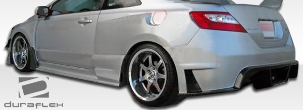 2006-2011 Honda Civic 2DR Duraflex GT500 Wide Body Rear Bumper Cover - 1 Piece