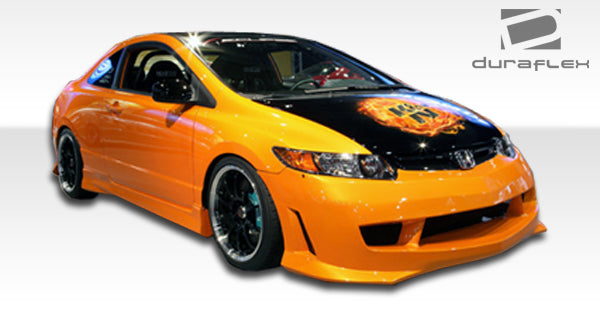2006-2011 Honda Civic 2DR Duraflex Type M Side Skirts Rocker Panels - 2 Piece